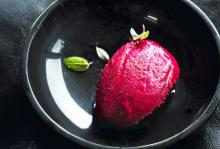 Himbeersorbet