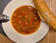 Eachtlinggulasch (Erdäpfelgulasch)