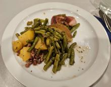 Birnen Bohnen und Speck