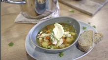 Schnelle Fischsuppe
