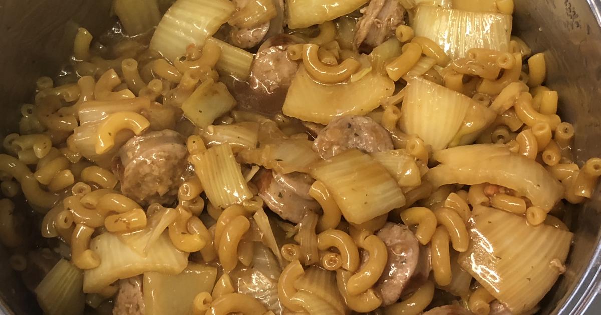 Schweinsbratwurst, Fenchel Hörnli Eintopf mit dem EasyQuick nach ...